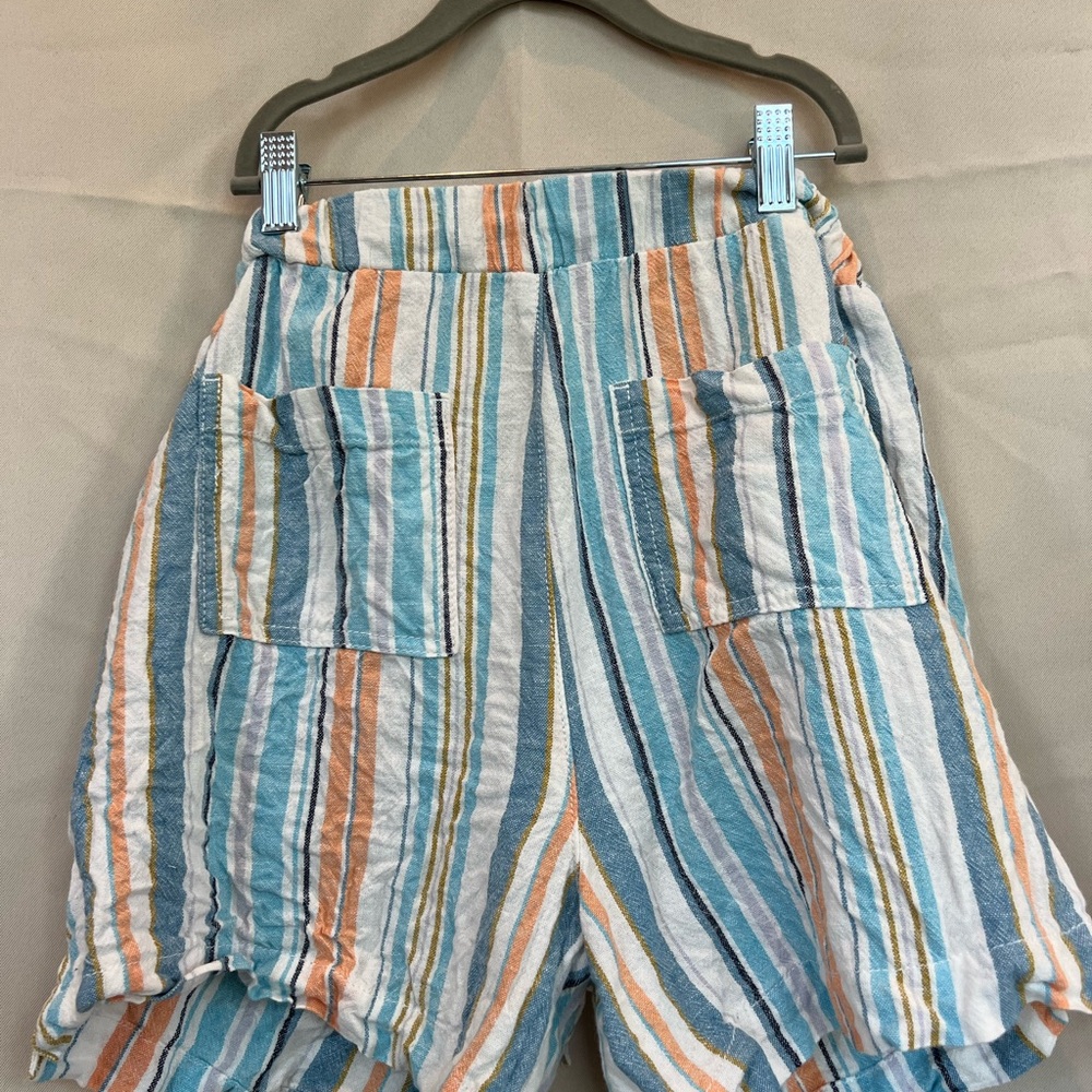 Linen Blend Shorts (S)